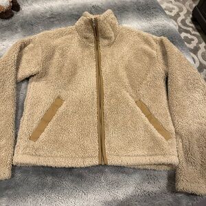 The North Face Beige Sherpa Jacket